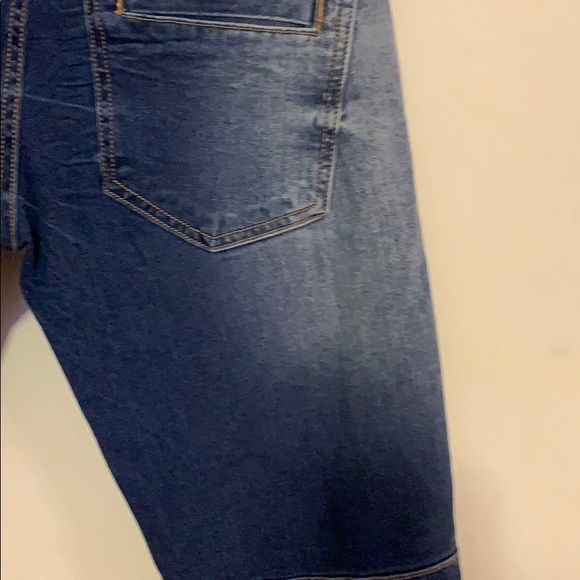 FASHION NOVA MEN navy ragged look jeans size 30. - Picture 7 of 10